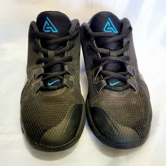 Nike Zoom Freak 1 One GS Size 4.5Y Giannis Antetokounmpo Shoes black BQ5633-004 - Picture 2 of 10